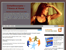 Tablet Screenshot of girlwithnoname.com